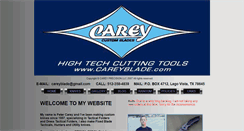 Desktop Screenshot of careyblade.com