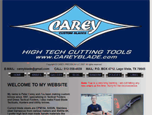 Tablet Screenshot of careyblade.com